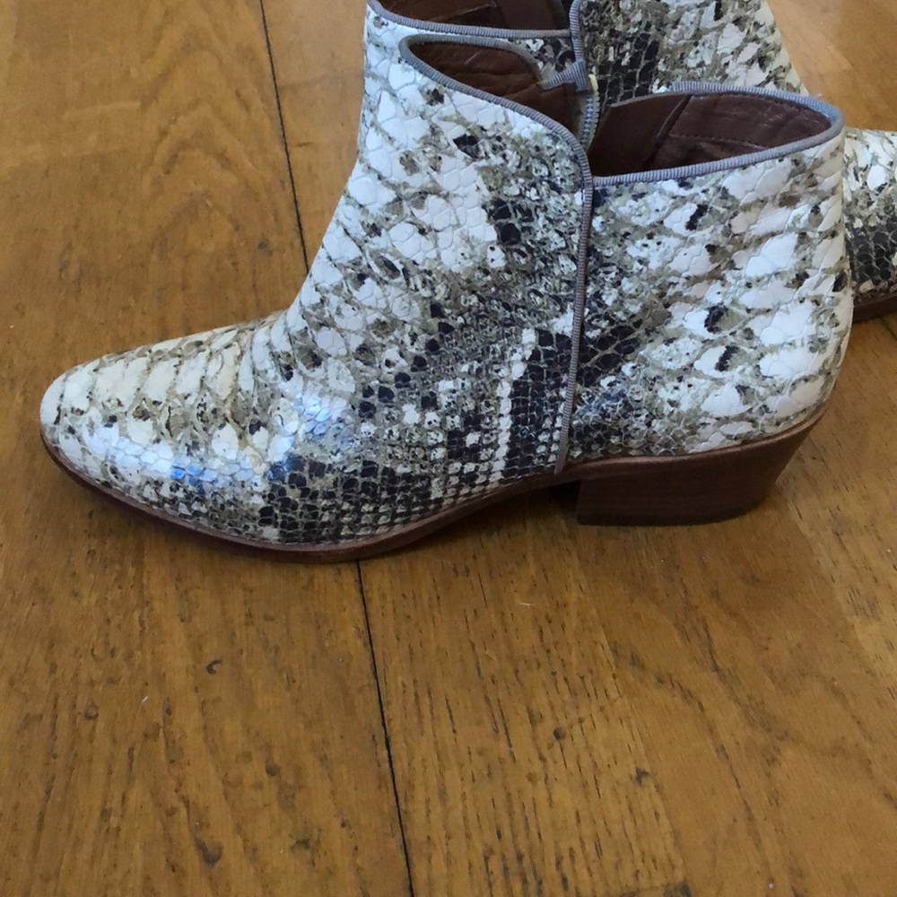 Sam Edelman Python Booties! Only Worn Twice! - image 2